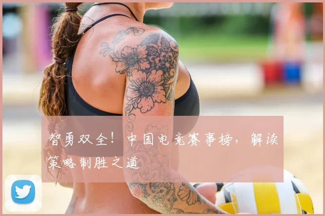 智勇双全！中国电竞赛事榜，解读策略制胜之道